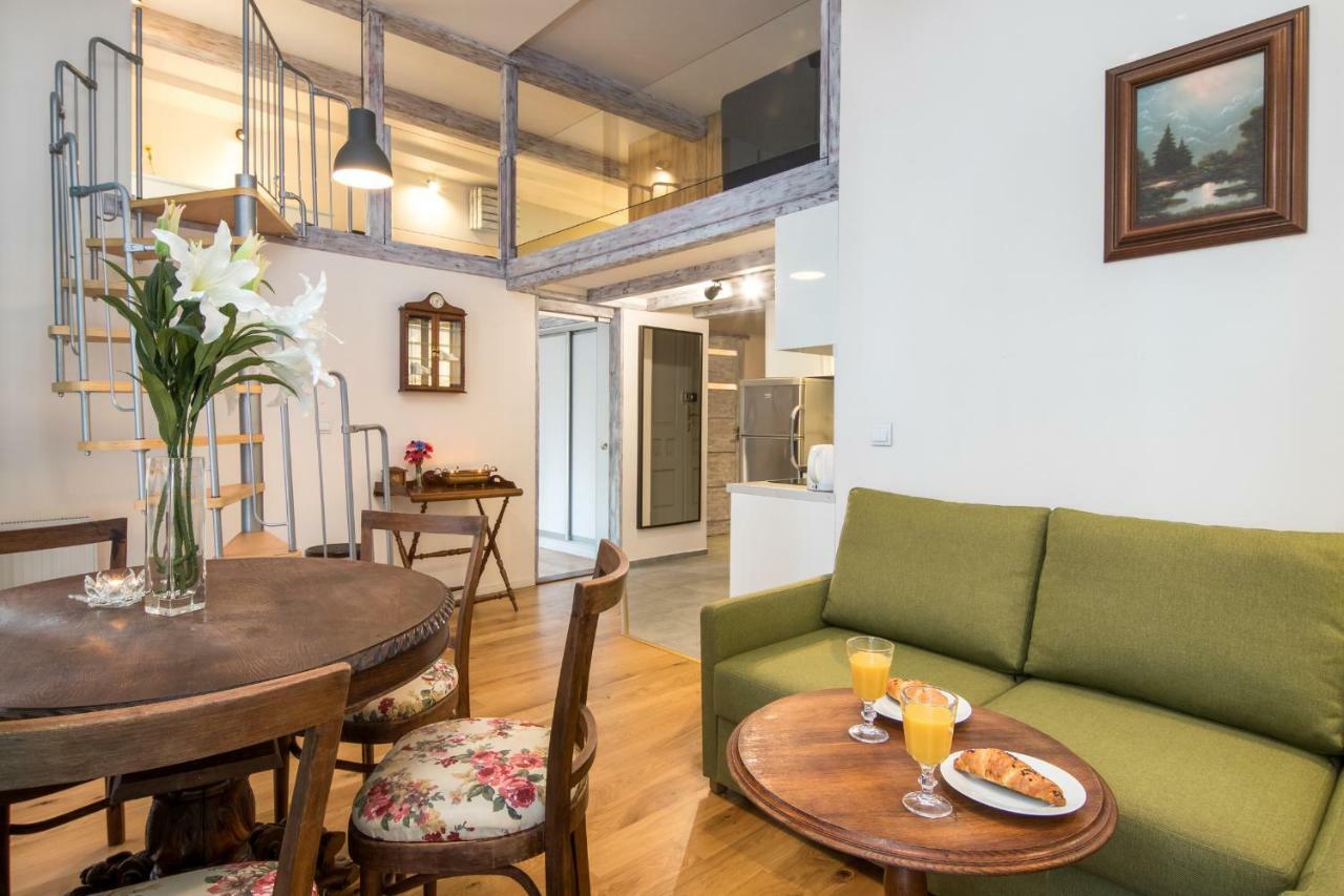 Cheerful Air Conditioned Apartment With Mezzanine And Parking - Old Town クラクフ エクステリア 写真
